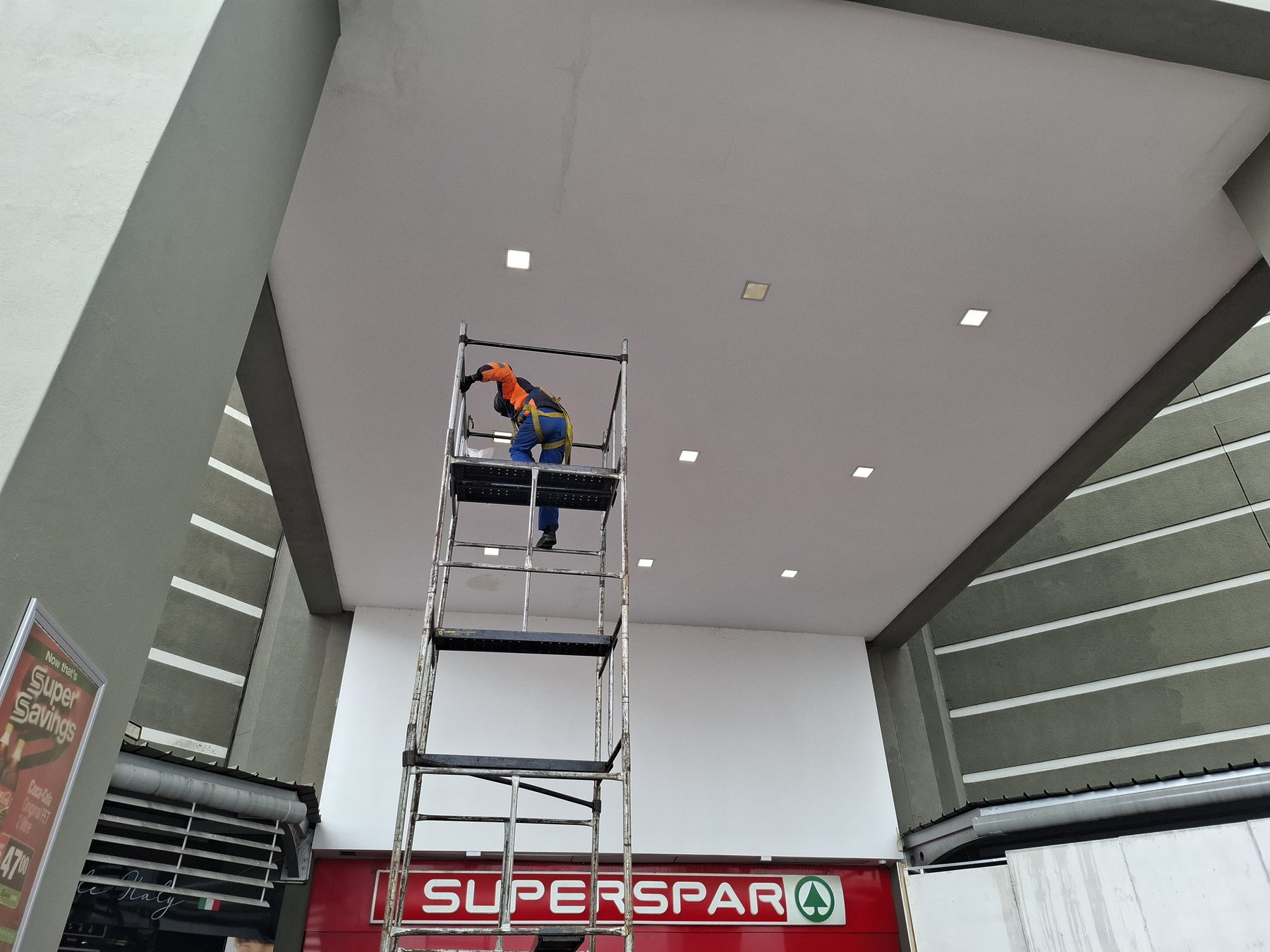 All canopy lights operational after repair