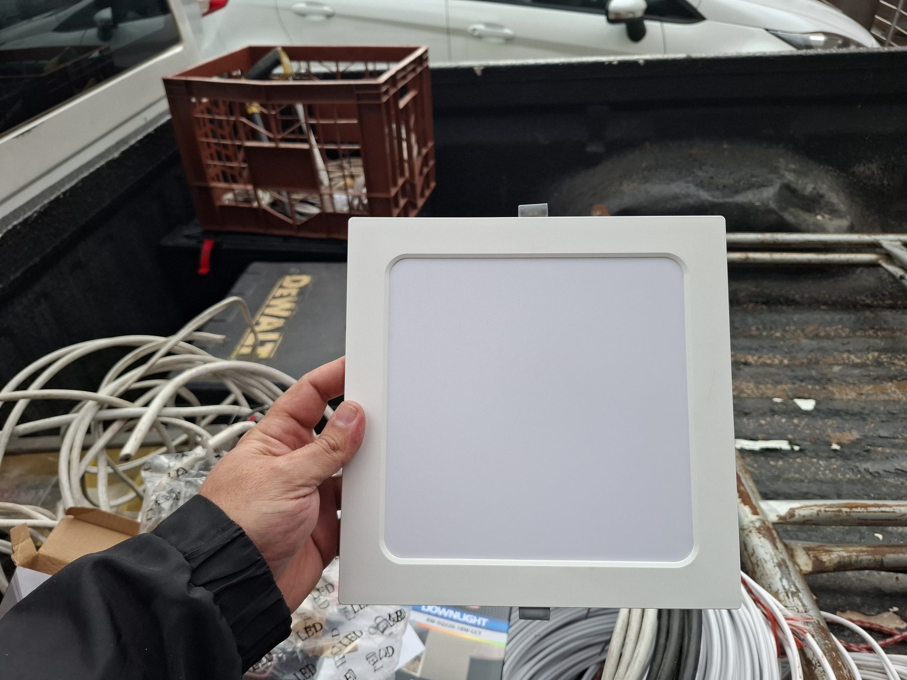 ACDC Dynamics RW-SQ220-18W-CCT LED downlight fitting