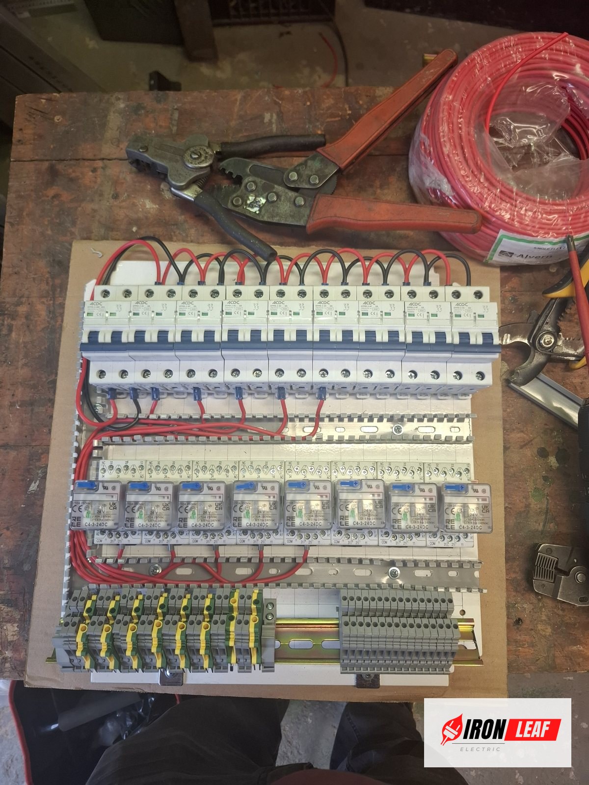 DBs, Switchgear & Thermal Scans by Iron Leaf Electric