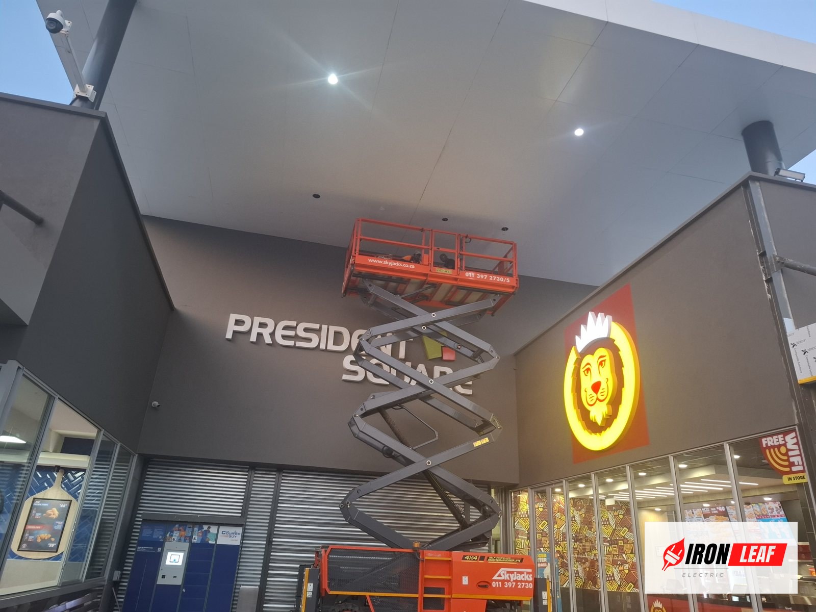 Iron Leaf Electric working in the West Rand area