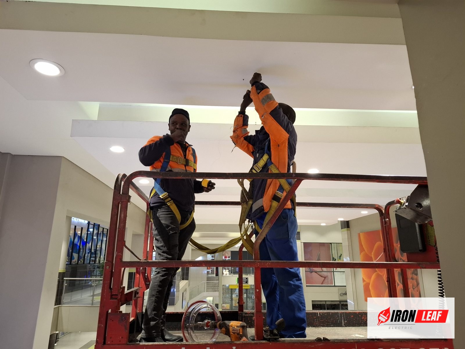 Iron Leaf Electric working in the Johannesburg, Sandton & Midrand area