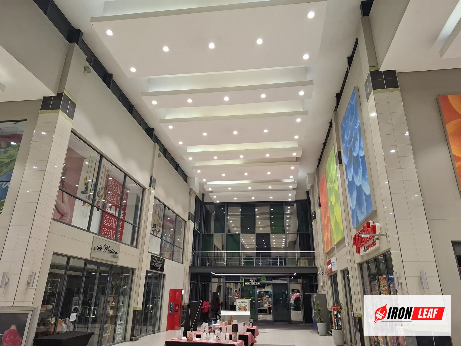 Commercial Lighting by Iron Leaf Electric